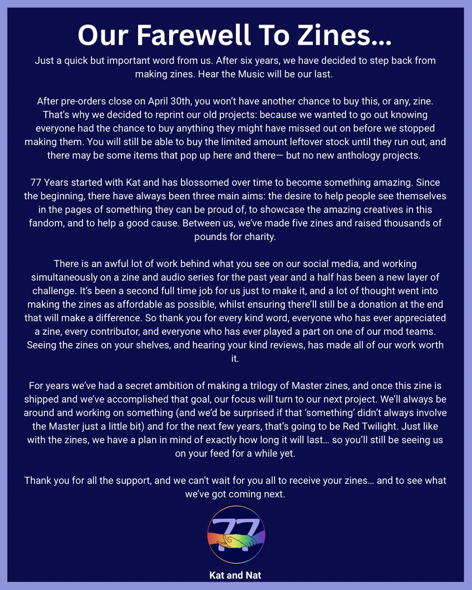77 Years Productions tweet media