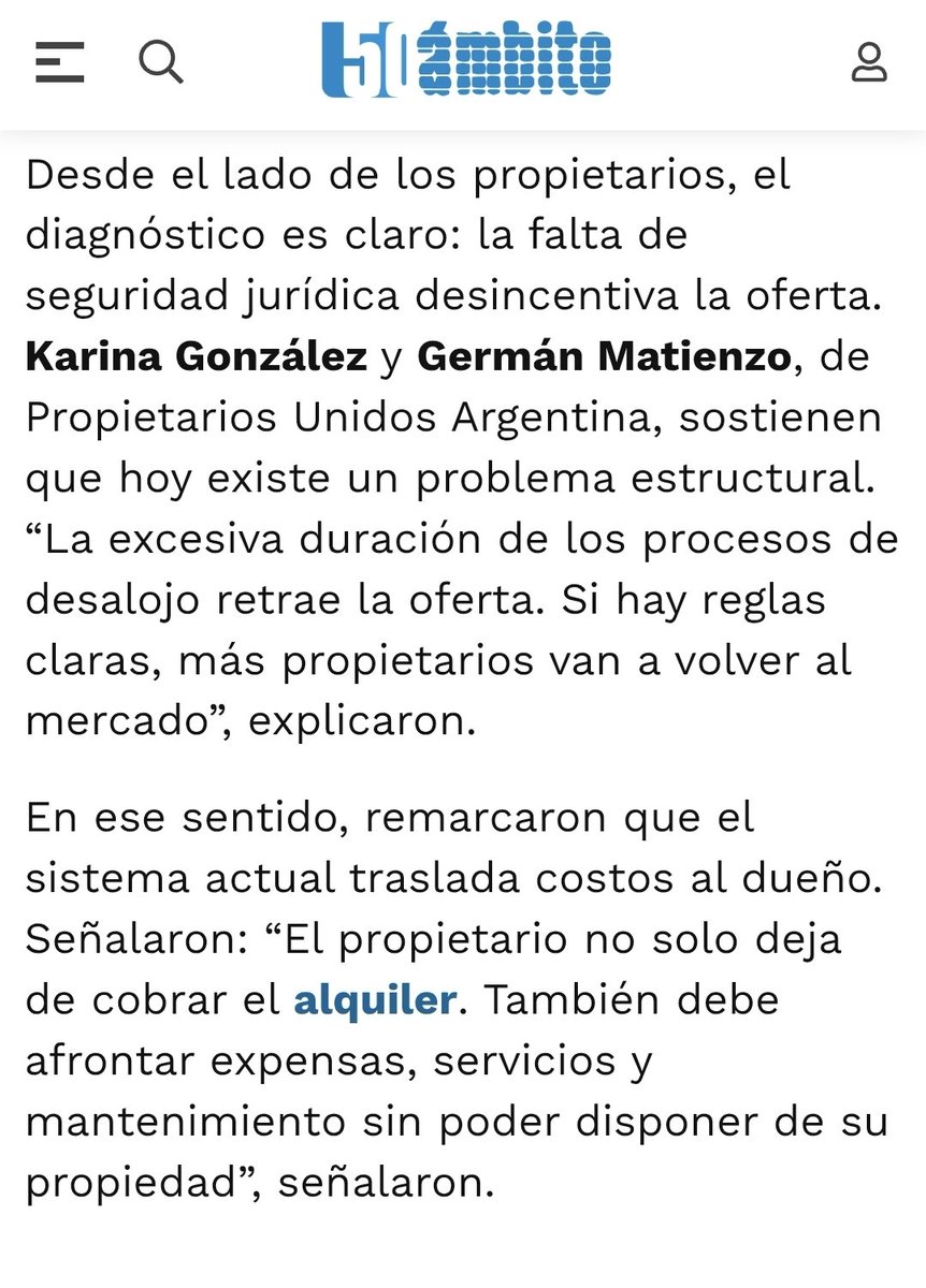 depropietarios1's tweet photo. Nota a Propietarios Unidos Desalojo Exprés, los propietarios reclaman reglas claras y procesos más rápidos. Gracias
https://t.co/3vxS2HyTjG
  @josecieri 
@JMilei @agustinpcoto @alejandrocacace @SenadoArgentina @LLA_Diputados @LegisCABA @gcba https://t.co/H2yn6Ad4Jd