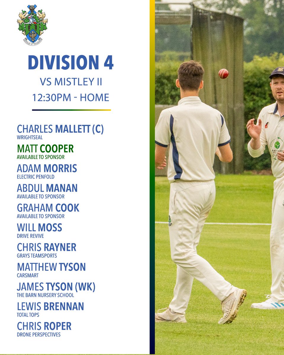 Halstead Cricket Club tweet media