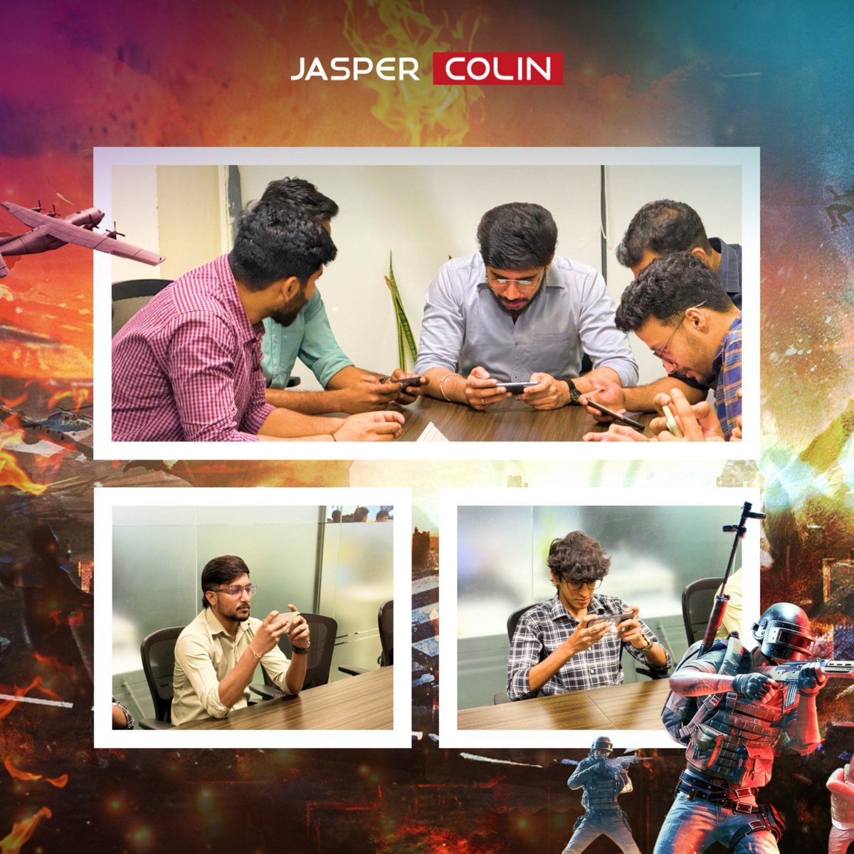 jaspercolin_res's tweet image. Another Friday, another reset.
At our Global Operations Center in India, the pace slowed just enough for a little friendly fire- this time, through a PUBG face-off.

#FridayFeels #WorkplaceCulture #TeamBonding #EmployeeExperience #GamingBreak #PUBG #LifeatJC #JasperColin