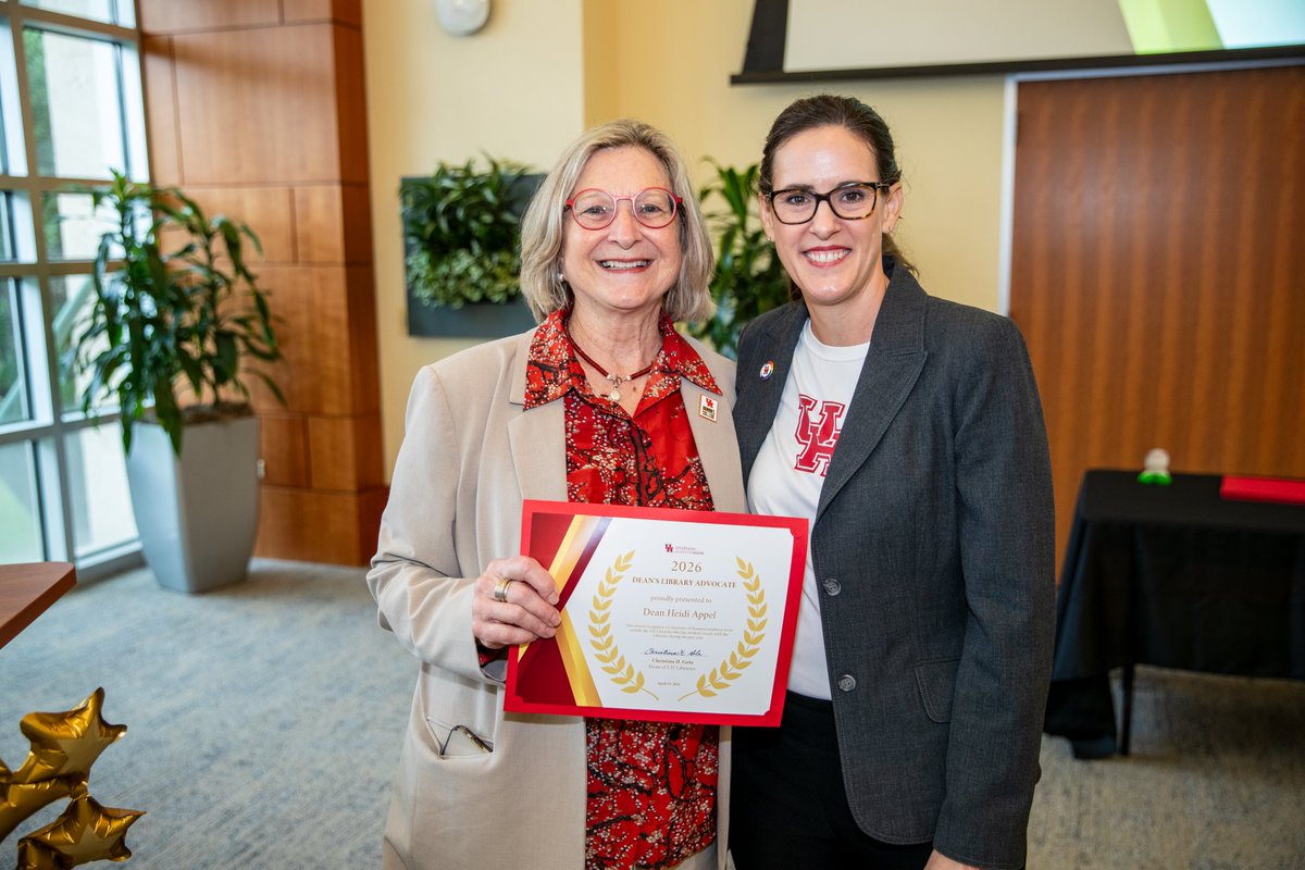 University of Houston Libraries tweet media