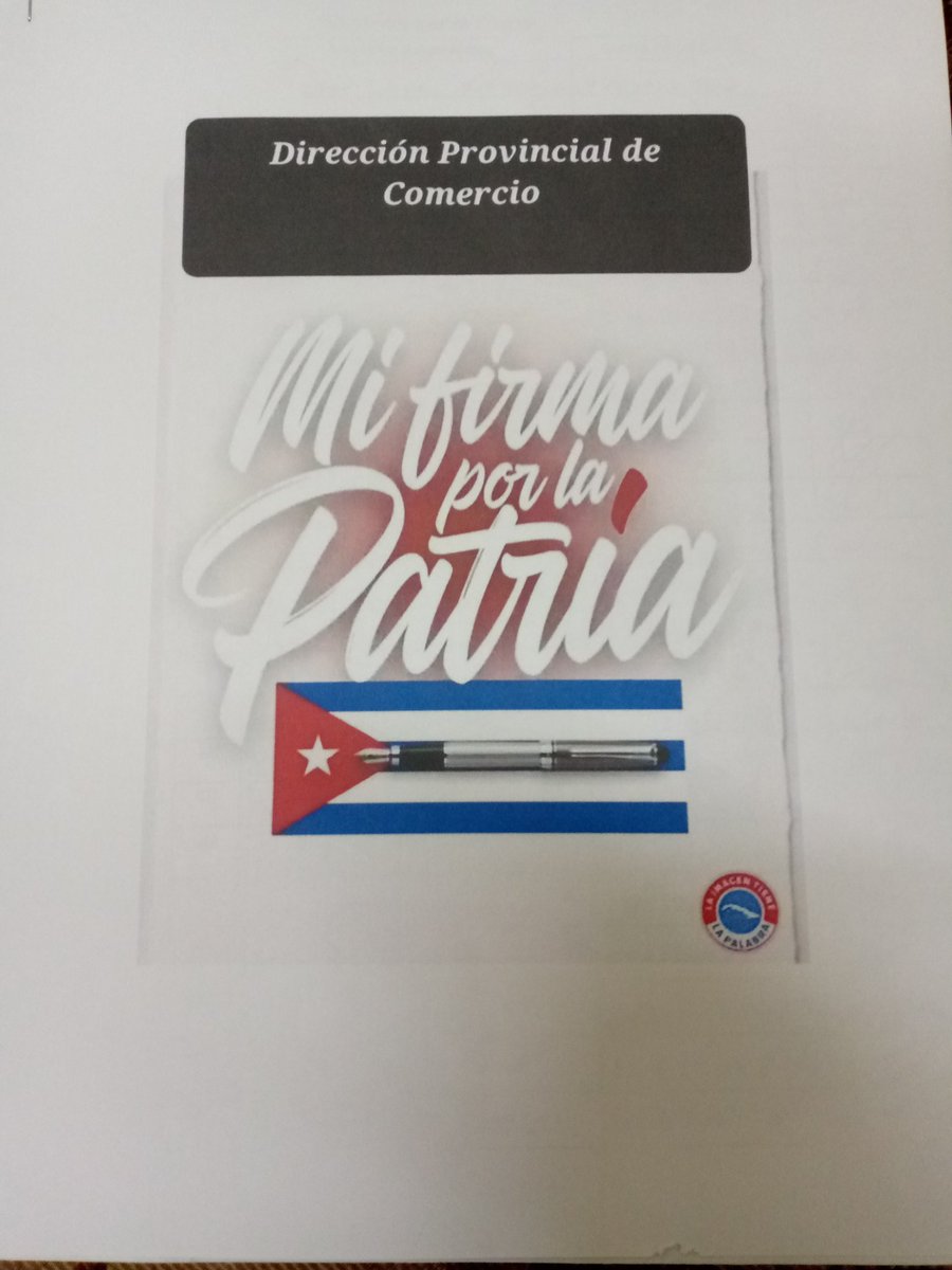 En #Matanzas, todos los trabajadores de la Dirección provincial de Comercio, apoyando la paz y en contra del bloqueo.
#MatancerosEnVictoria
<a href="/CaridadPoey/">Marieta Poey Caridad</a> <a href="/mariofsabines/">Mario Sabines Lorenzo</a> <a href="/NormaLlerenaPr1/">Norma Llerena Pérez</a> <a href="/lazarosuarez229/">Lazaro Suarez</a> <a href="/EstatalMatanzas/">Dirección Estatal de Comercio Matanzas</a> <a href="/MincinCuba/">Comercio Cuba</a>