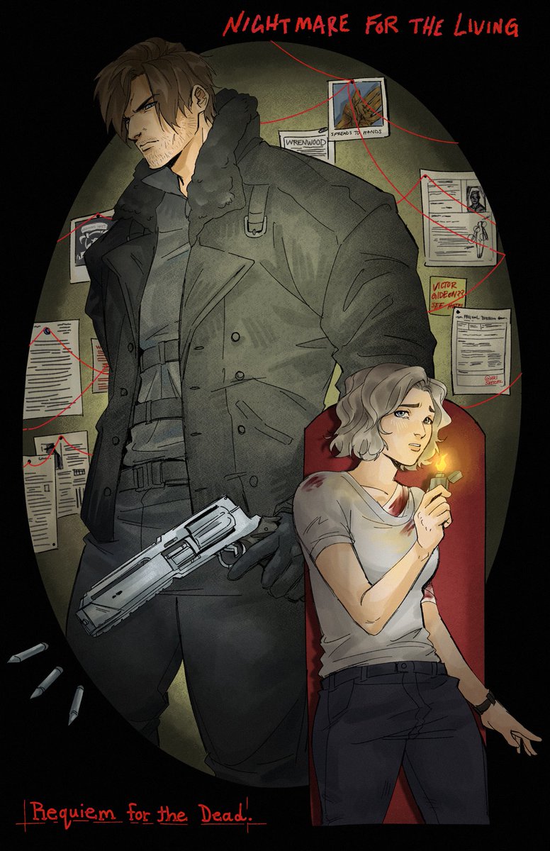 arisketchz's tweet photo. A long awaited Requiem #residentevil https://t.co/mPBL4RADxA