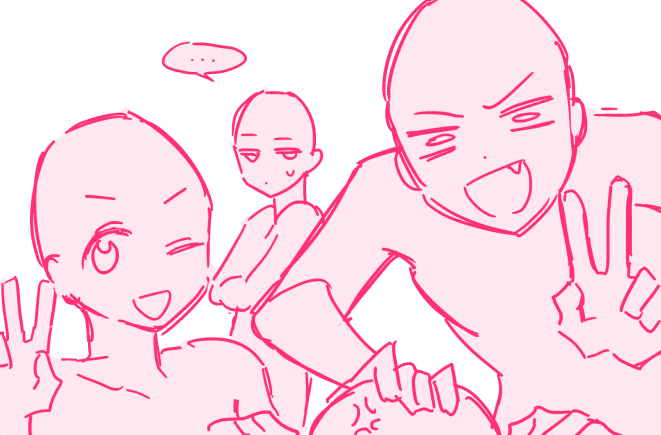 🎸 — 3/4 character base ,, this as your yumeship !!

artist : @/dorem631