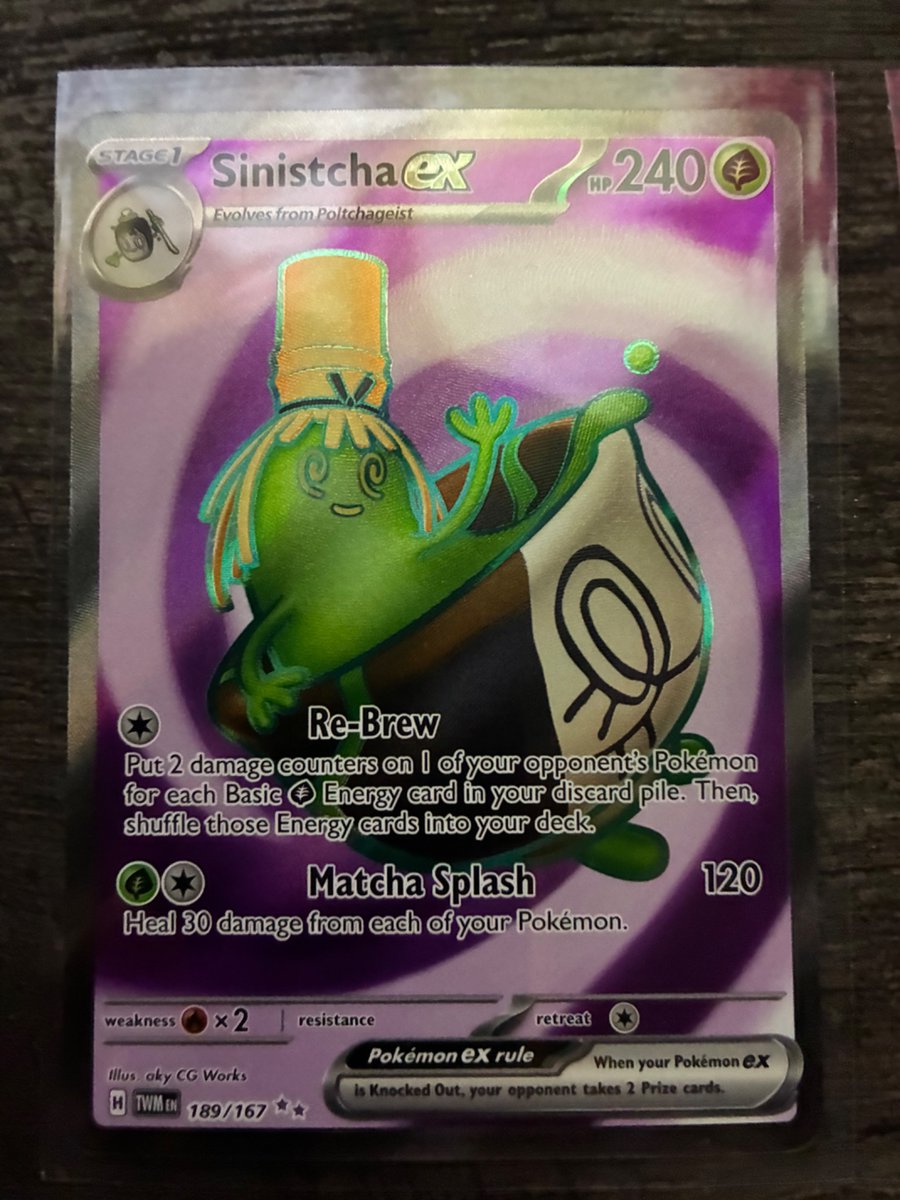 pond_ponder's tweet photo. ty ilu #GameStop 1 pack a day is pack magic 💜 #Sinistcha

if u want a gr8 timeline, follow @MoonV69 @ib35y45 @TradingBape @deepripper42069 &amp; @moasss_

Ty guys 4 getting me back in2 opening packs b4 sht went crazy ilu guys 💜

#GME $GME #GMERICA #Pokemon #PokemonTCG #CreaturesInc https://t.co/CwMbsfst9U