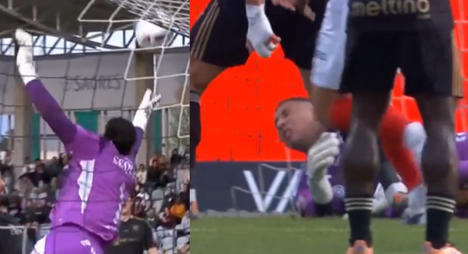 alpiedeldeporte's tweet photo. VIDEO: Con #PatrickSequeira señalado el Casa Pía sufre golpe en lucha por no descender https://t.co/AVhSLAD4ri https://t.co/1IwPW4elAa