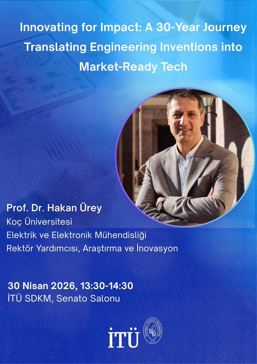 İTÜ - İstanbul Teknik Üniversitesi tweet media