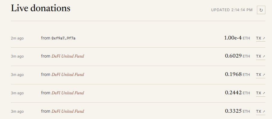 DeFi United Fund tweet media