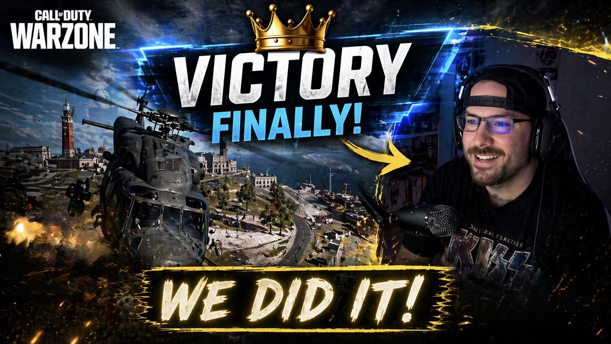 IT FINALLY HAPPENED… Warzone Victory After a Drought
youtu.be/pXQtbkb9AO0?si…