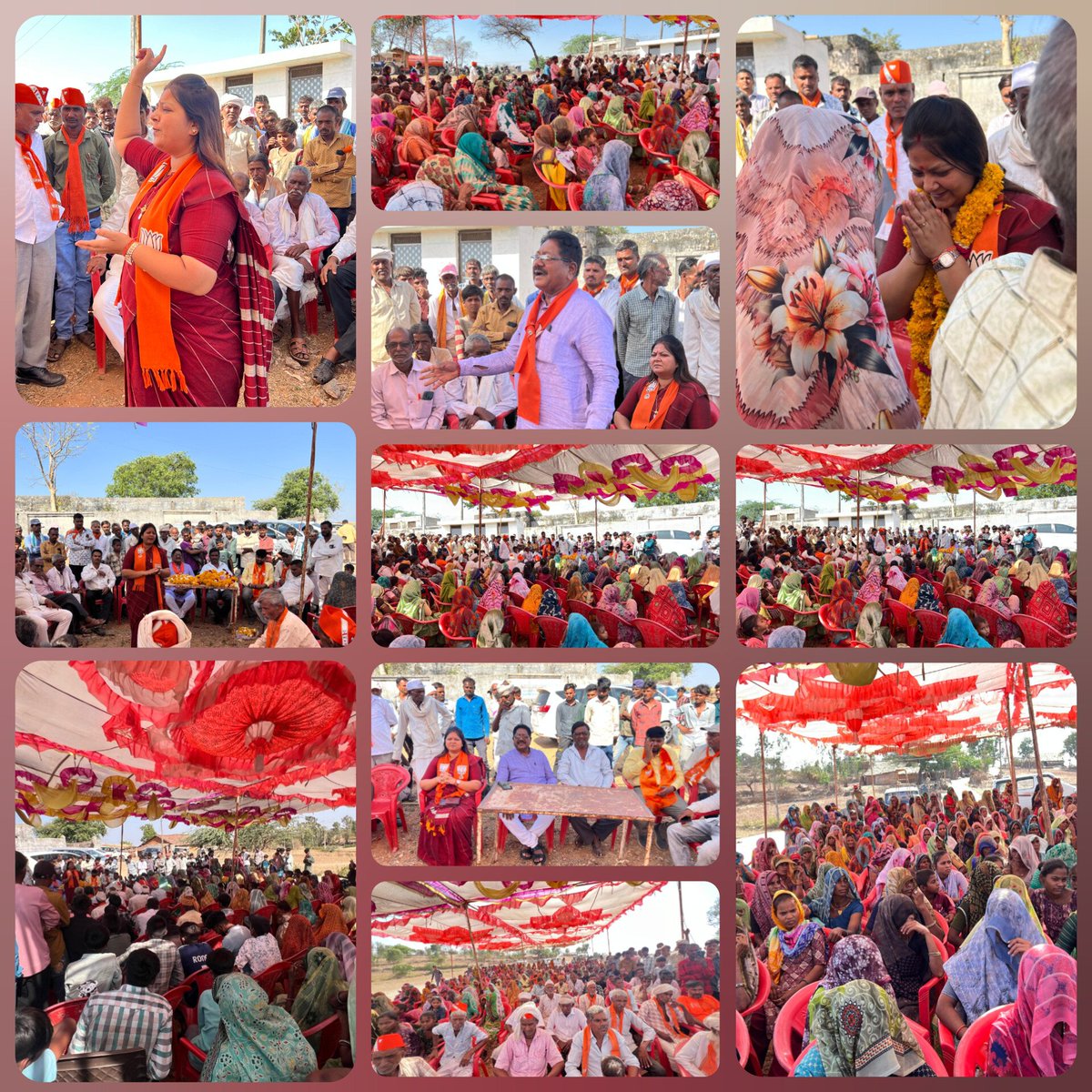 🪷"ફુલપુરા ગામ નો મિજાજ - ફરી એકવાર ભાજપ સરકાર"
દાહોદ જિલ્લાના ઝાલોદ તાલુકાની વગેલા જિલ્લા પંચાયત હેઠળની ફુલપુરા તાલુકા પંચાયત સીટમાં ચોરા ફળિયામાં  ચૂંટણી પ્રચાર અર્થે લોકપ્રિય વડીલ આગેવાન નિવૃત્ત DIGP બી.ડી.વાઘેલા (IPS) સાહેબ દ્વારા ભવ્ય સંકલ્પ સભા સંબોધવામાં આવી.