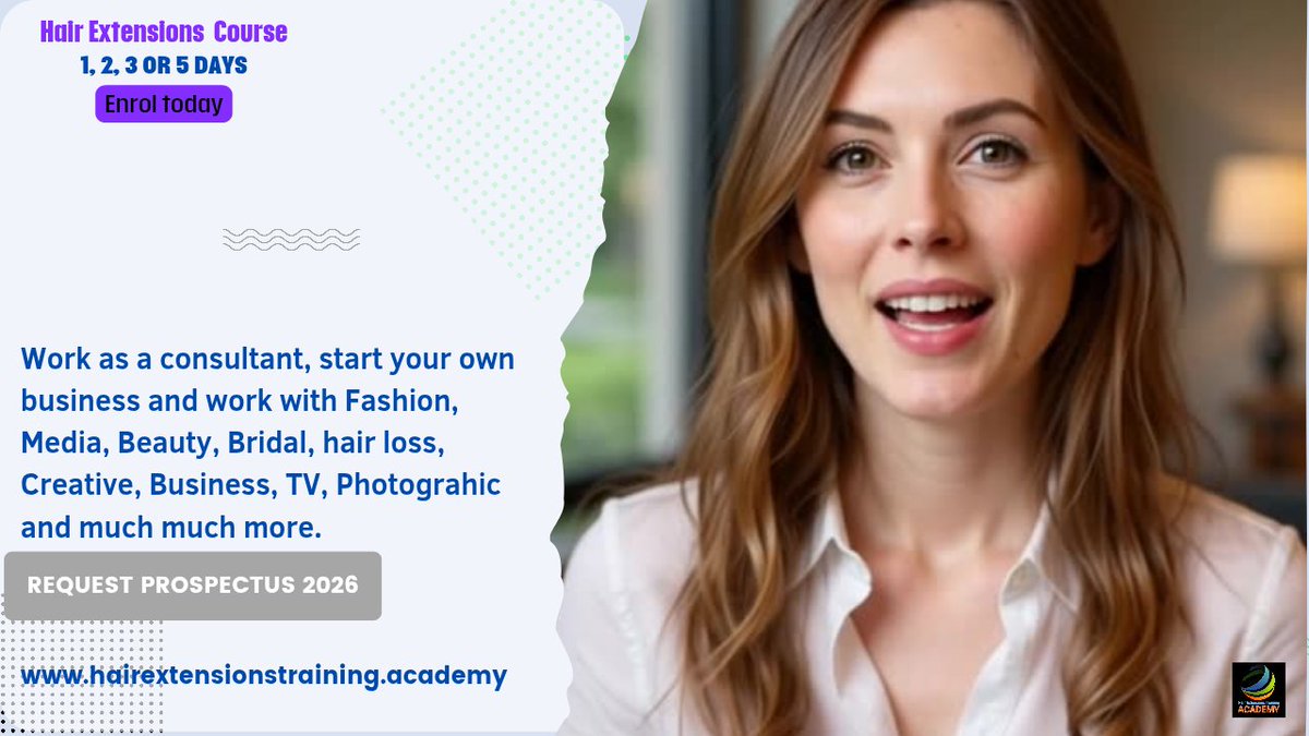 needa_makeover's tweet image. Get qualified and Work as a consultant, start your own #business and work with #models, Fashion, Media, Beauty, #Bridal, #hairloss, Creative, Business, TV, Photograher, nhs &amp;amp; insuracne claims. #hairextensions #courses request prospectus 2026
bit.ly/3YwunSy