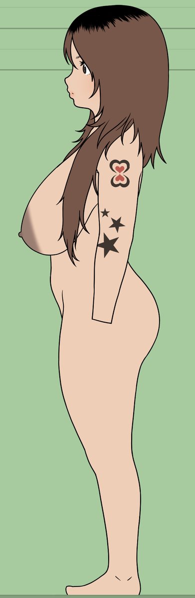 せっかく「3児シングルマザーデリヘル嬢(探偵事務所勤務)」という設定だからタトゥーあった方が自然(?)かなと思って…8という数字がテーマにあるのでハートモチーフの8と子供の人数の星…あと左手の薬指のとこにも指輪っぽいタトゥーが実はある的なね 