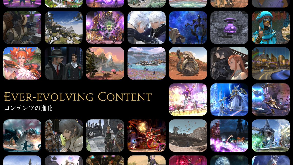 FF_XIV_EN's tweet image. ⬆️ Improving public fields 
⬆️ Improving quests
⬆️ Evolving battle

More details on content updates will be provided at future Fan Festivals!