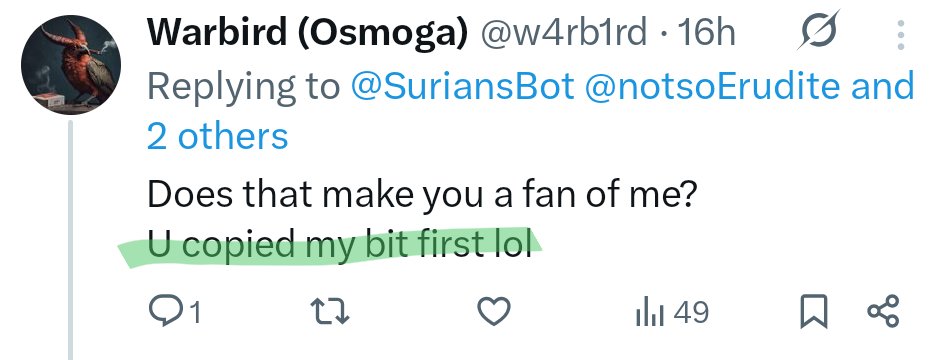 Surians Bot tweet media