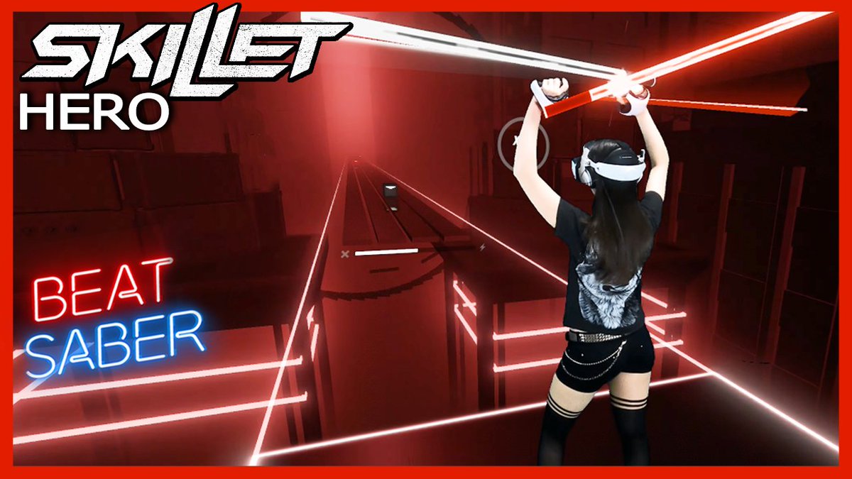 pretty_dino's tweet image. Did you know the 'Hero' in this song actually refers to Jesus? 😊 
Thanks to Poodlnr990 for the song request! 😊
Skillet - HERO [EXPERT+]
youtu.be/9sZBl6NRokg
Check it out! 😉
If you like it please Subscribe! 😊

#BeatSaber #MixedReality #VR #Rock #Skillet #PSVR2 #PSVR2PC