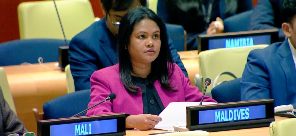 MVPMNY's tweet image. At the Interactive Dialogue on the Pact for the Future and UN80 Initiative, #Maldives stressed that the Pact must serve as the strategic compass for UN80.

For SIDS, efficiencies must strengthen @UN delivery on the ground, reform must protect equity &amp;amp; reduce duplications.