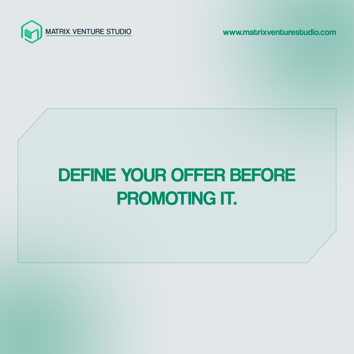 Matrixventure_'s tweet photo. Most consulting businesses don’t struggle with skill.
They struggle with clarity.
Generic offers create confusion.
Confusion delays decisions.

Clear offers convert faster.
Define it before you promote it. https://t.co/YgohrtNy5h