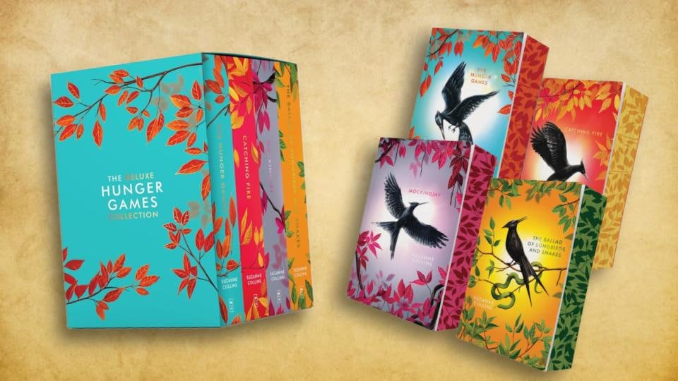 📗 Hunger Games Box Set (Deluxe Edition with Stenciled Edges)

💰 R$ 216 no pix:  amzlink.to/az052xpy51OEH

⬜️ Oferta por tempo limitado.