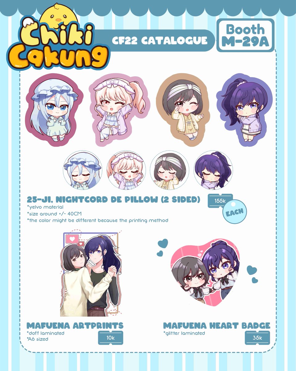 Chiki | CF22 @M-29A (SUN ONLY) tweet media