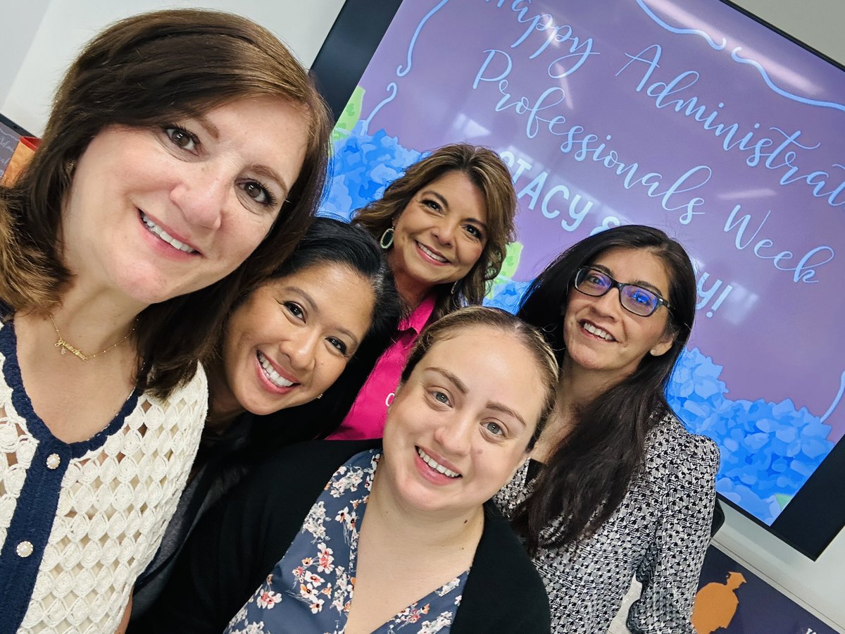 CFISDRosario's tweet photo. Thank you Stacy and Terry for everything you do for us! We enjoyed celebrating you this week during Administrative Professionals Week! You guys are the best!! (Sorry I donโt have a pic with all of us!!) #CFISDcommsquad #CFISDspirit ๐๐๐๐ https://t.co/EnKY1ualyg