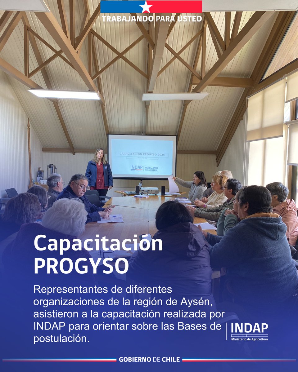 INDAP Aysén tweet media