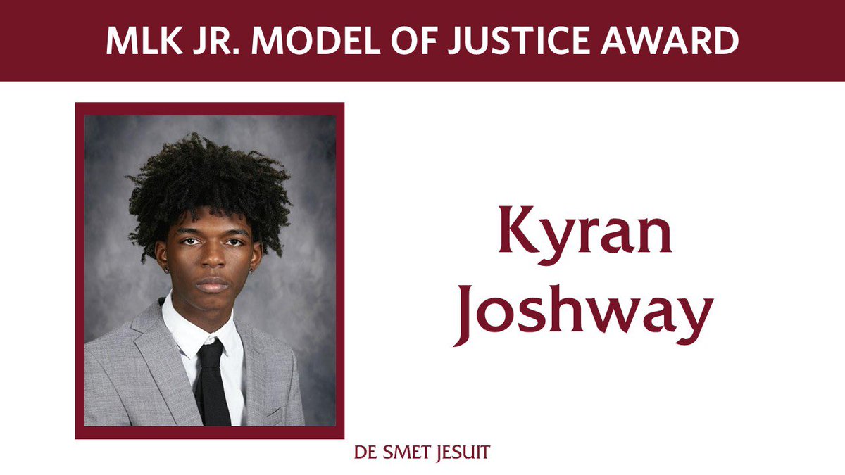 DeSmetJesuitHS's tweet image. Congratulations Billy Walbert (Archbishop May Service) Karan Joshway (MLK Model of Justice) &amp;amp; Charlie Dugan (Spartan of the Year) #MenForOthers #AMDG #DSJAwards2026