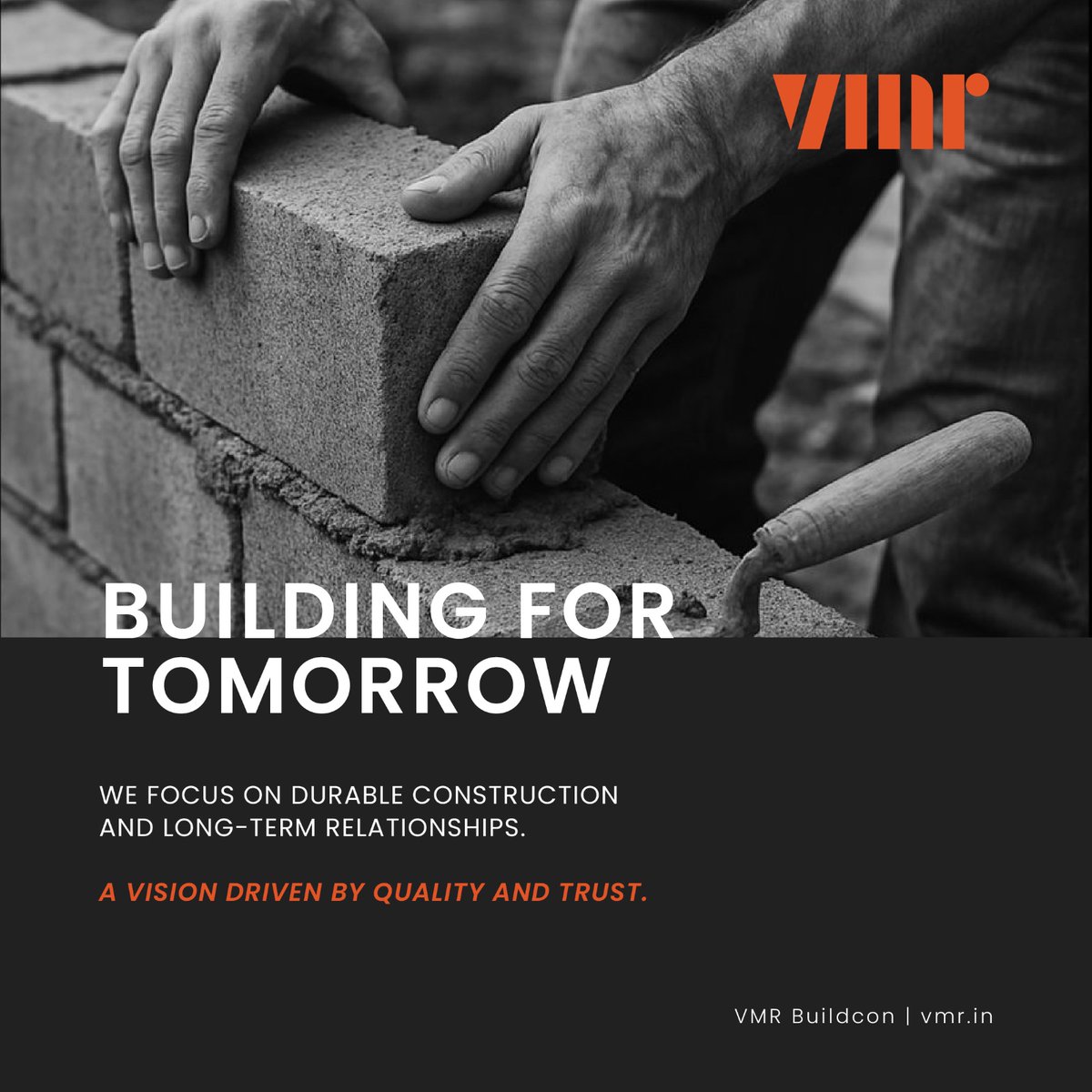 vmr_buildcon's tweet photo. Strong foundations. Lasting relationships.

We’re not just building structures — we’re building tomorrow. 🧱

#BuildingForTomorrow #VMRBuildcon #QualityConstruction https://t.co/9CWiF8ZFPd