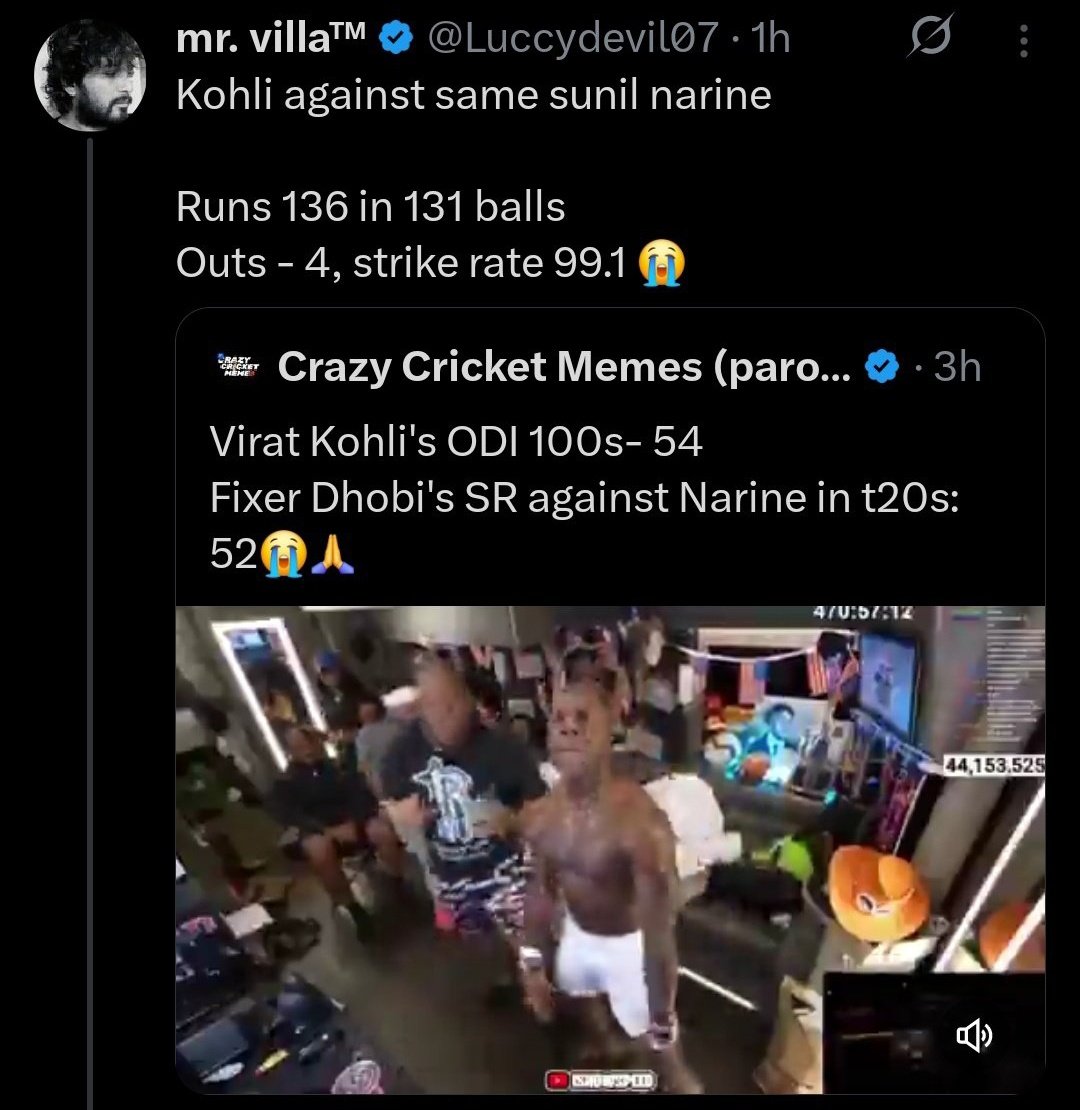 Tarun🏏 tweet media