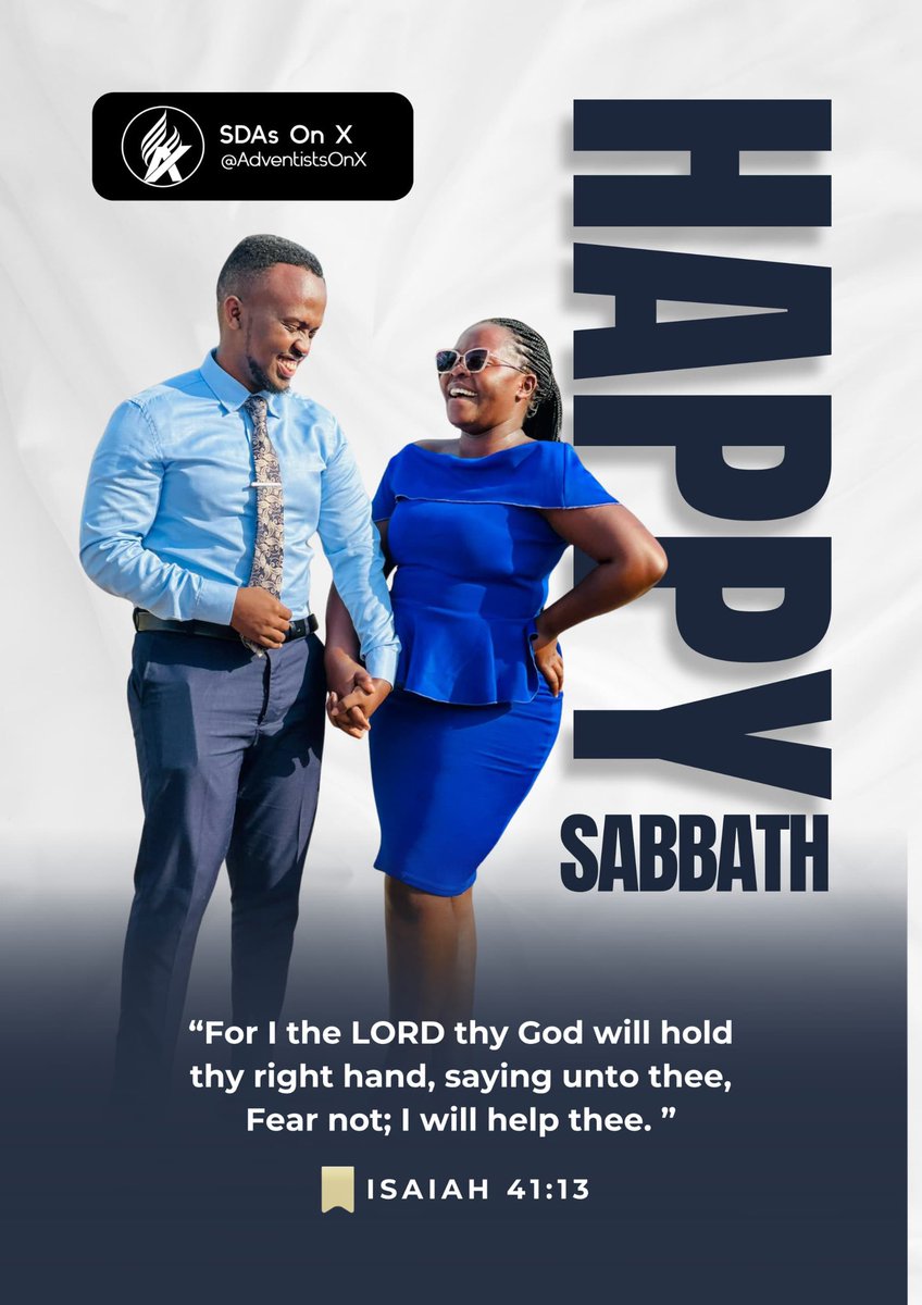 “For I the LORD thy God will hold thy right hand… Fear not; I will help thee.” - Isaiah 41:13

May you feel God holding your hand today. Do not be afraid, He is with you and will help you. 🙏

Happy sabbath 🤭