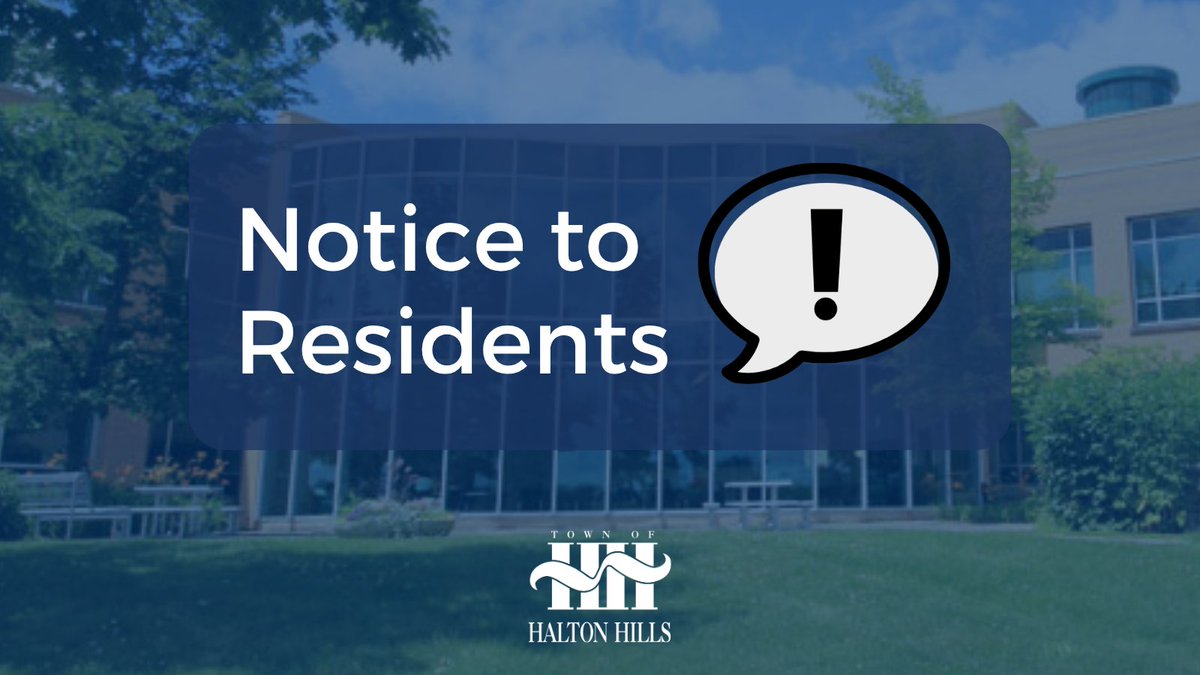 Town of Halton Hills tweet media