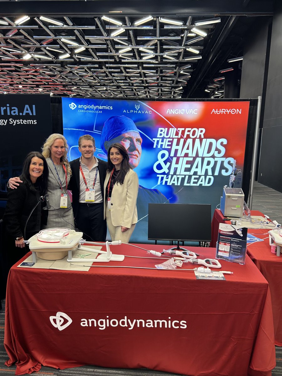 AngioDynamicsCV's tweet photo. Team #Angio is excited to see you at #SCAI2026! Stop by booth #423 to experience hands-on simulations with the AlphaVac® System and the AngioVac® System, and discover how we are revolutionizing clot management.

Risk Info: https://t.co/Vxf0mNw9wS

UC/NA/SM/4318 Rev. 01 04/2026 https://t.co/Ni1IqD6UC9