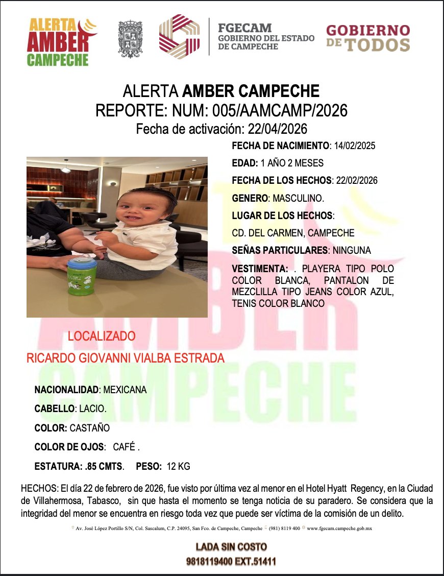 Fiscalía General del Estado de Campeche tweet media