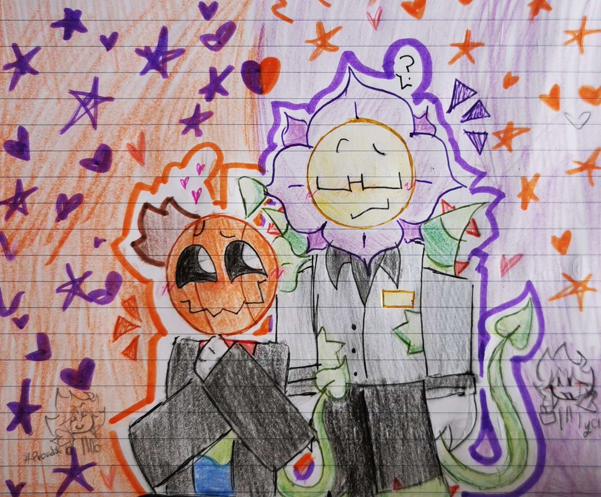 GoodJimothy's tweet photo. Very kind person drew my ocs traditionally, I drew them digital so I can use as my pfp as the quality and color wasn’t enough https://t.co/zGp3jDXGBF