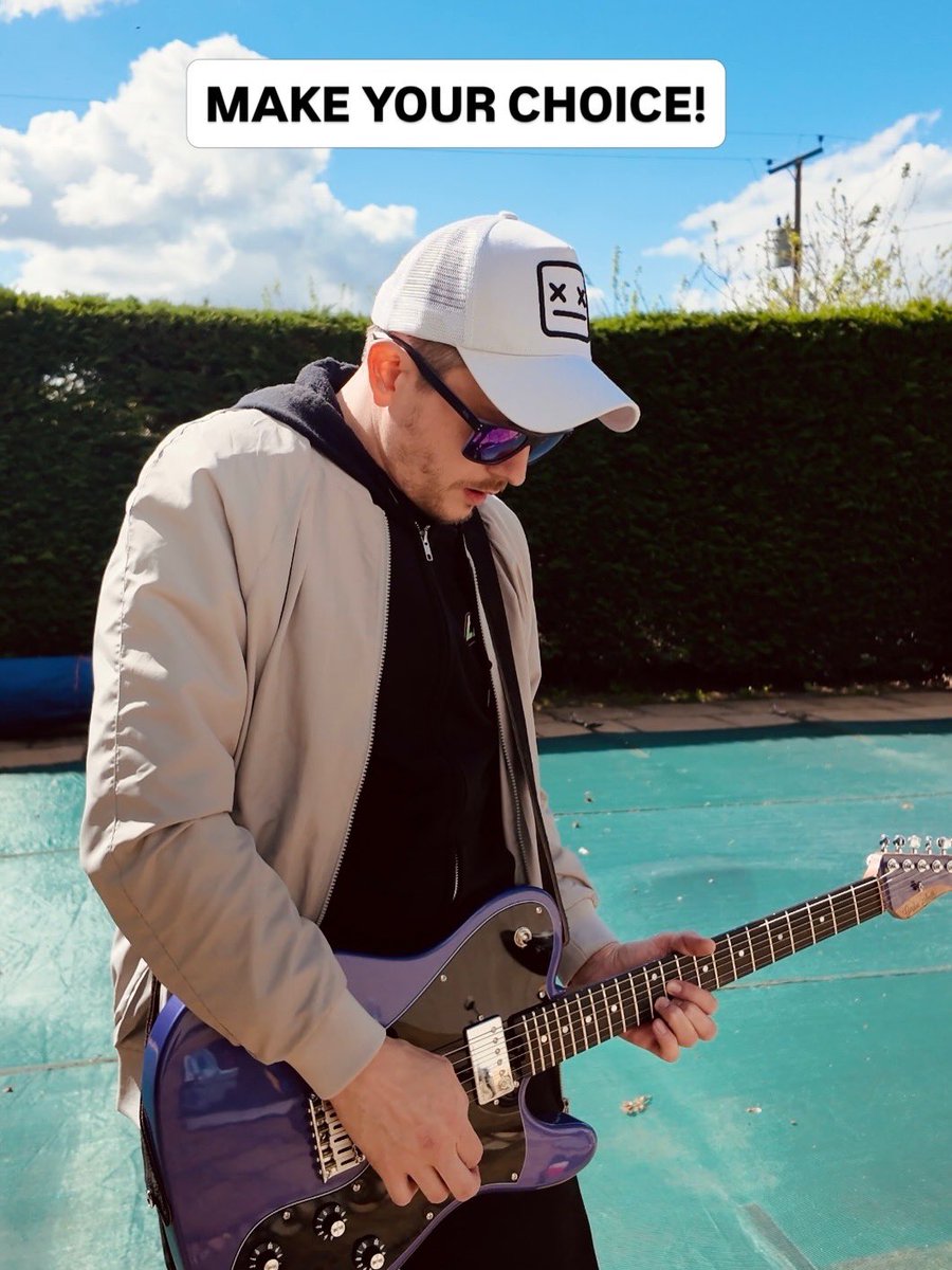 jamespendle's tweet photo. The sun is out, it’s Friday, and I didn’t drop my guitar in a pool!

Everything’s comin up Millhouse!!!

#guitarist #musician #purpleguitar https://t.co/Wtc4HGl3Qp