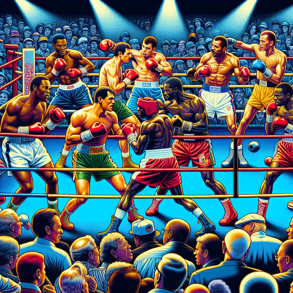 TheGuyBlog's tweet image. Check out boxing legends like Muhammad Ali and Floyd Mayweather in action! 🥊 #BoxingHistory rpst.cc/D3tFx6