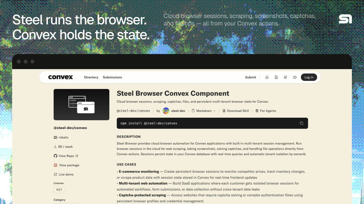 Steel tweet media