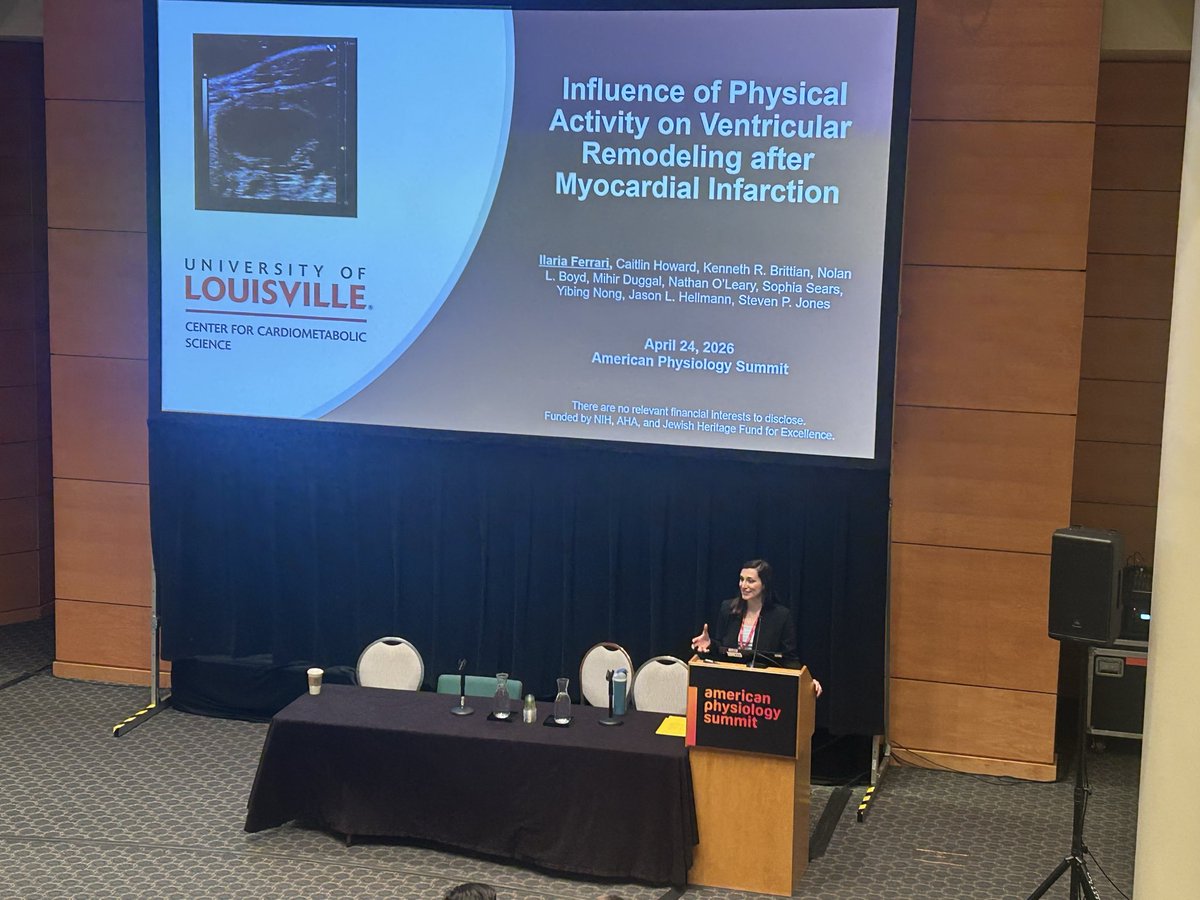DrHelenECollin1's tweet photo. Ilaria Ferrari from Steve Jones’ laboratory in our Center is now presenting in the exercise session at the Summit #APS2026 #APSSummit https://t.co/qfDLRfhV9i