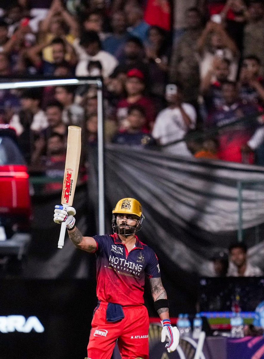 kalyanr798's tweet photo. #RCBvGT

Hail The Chase Master 🐐  

Some 80s in run chase hits different 🥶🙇🏻 @imVkohli #RCB #Viratkohli https://t.co/YuvrNzDAk7