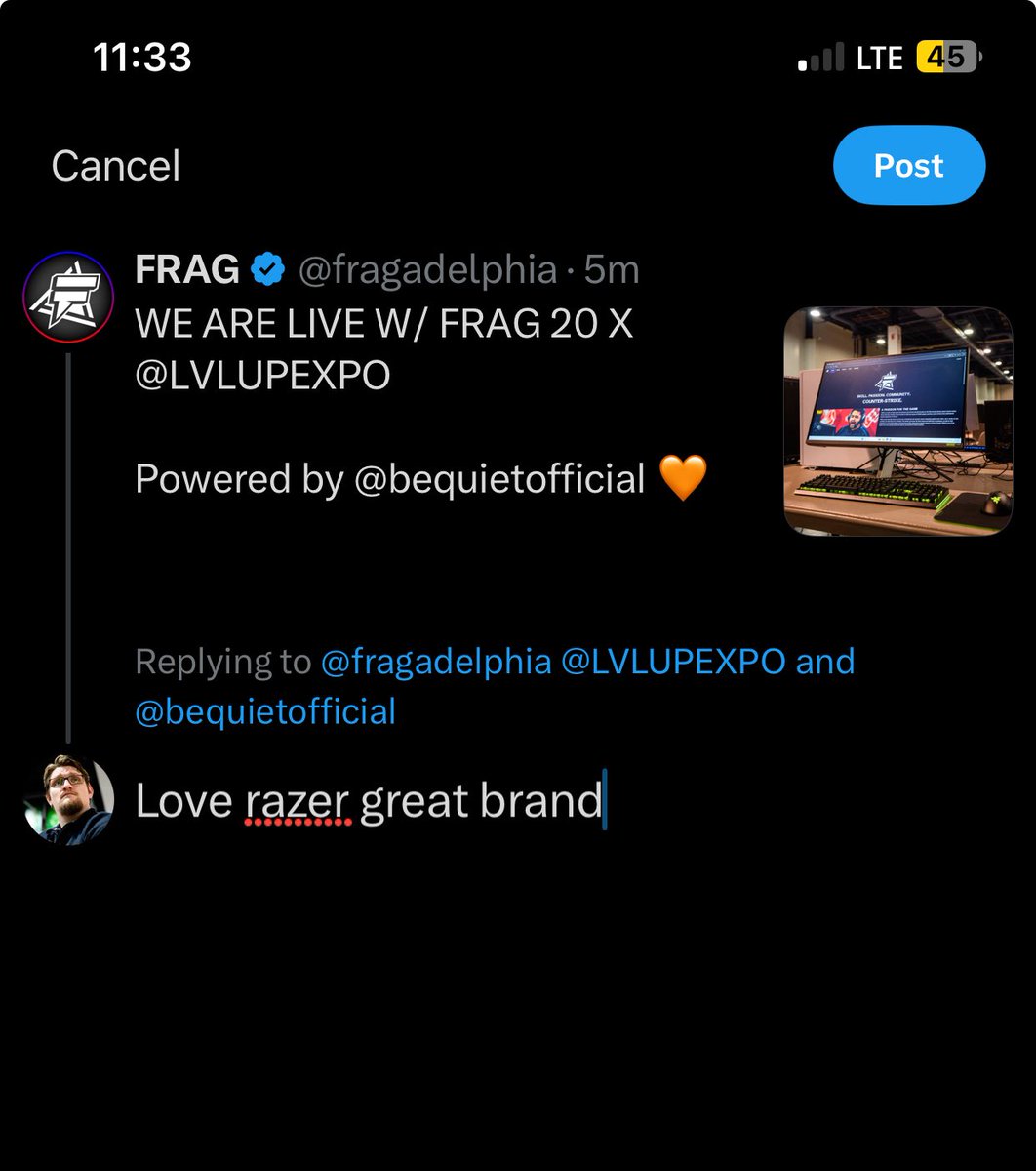 be quiet! Logan tweet media