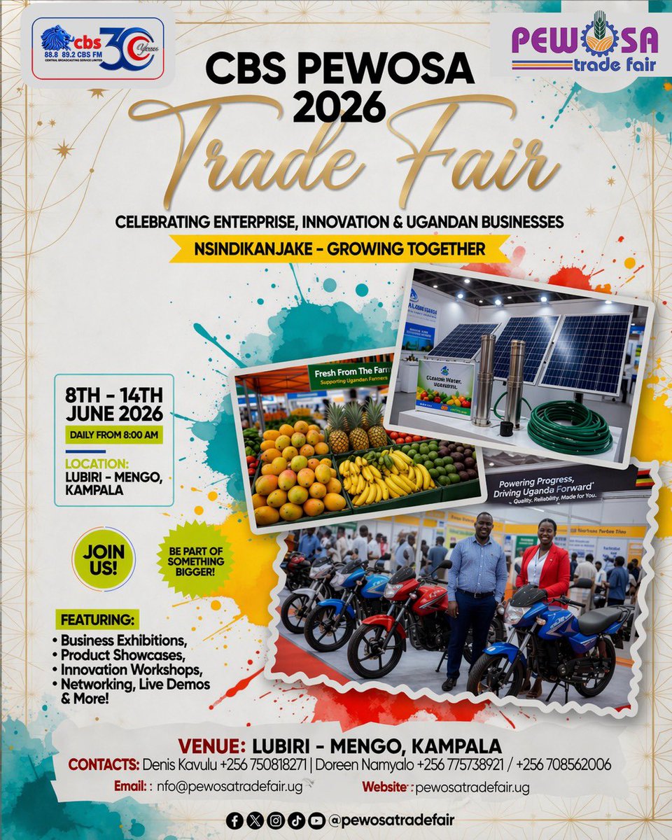 _yopas's tweet photo. Don’t miss out on the annual CBS PEWOSA Trade Fair! Experience a vibrant showcase of innovative products, exciting activities, and much more.

Register today to be part of the exhibitors:
https://t.co/DEJ5fHrzYJ https://t.co/fR9c5W4fVV