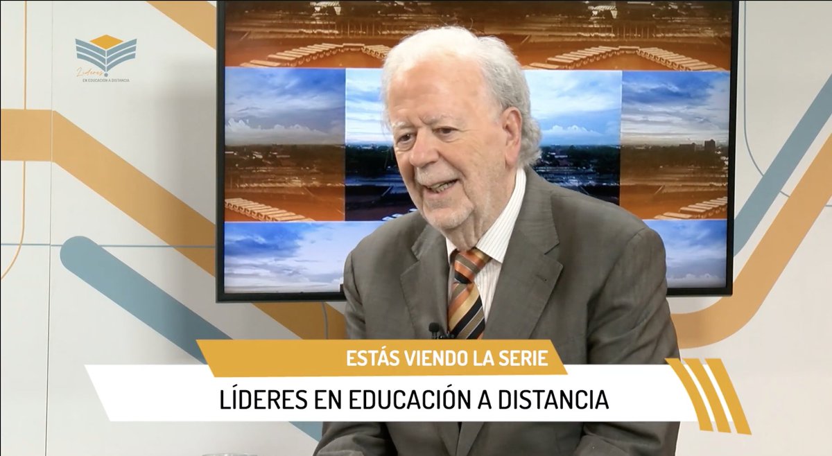 cued_'s tweet photo. “La Educación a Distancia" amplia entrevista a @lgaretio, Presidente de Honor de la @cued_  Serie "Líderes en Educación a Distancia"
https://t.co/z2WOmJJaSE
@Aretio80 https://t.co/345h5obUZY