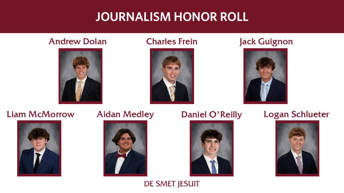 DeSmetJesuitHS's tweet image. Congratulations to our #Spartans named to the Journalism, Latin, Spanish, &amp;amp; Chinese Honor Rolls #AMDG #DSJAwards2026