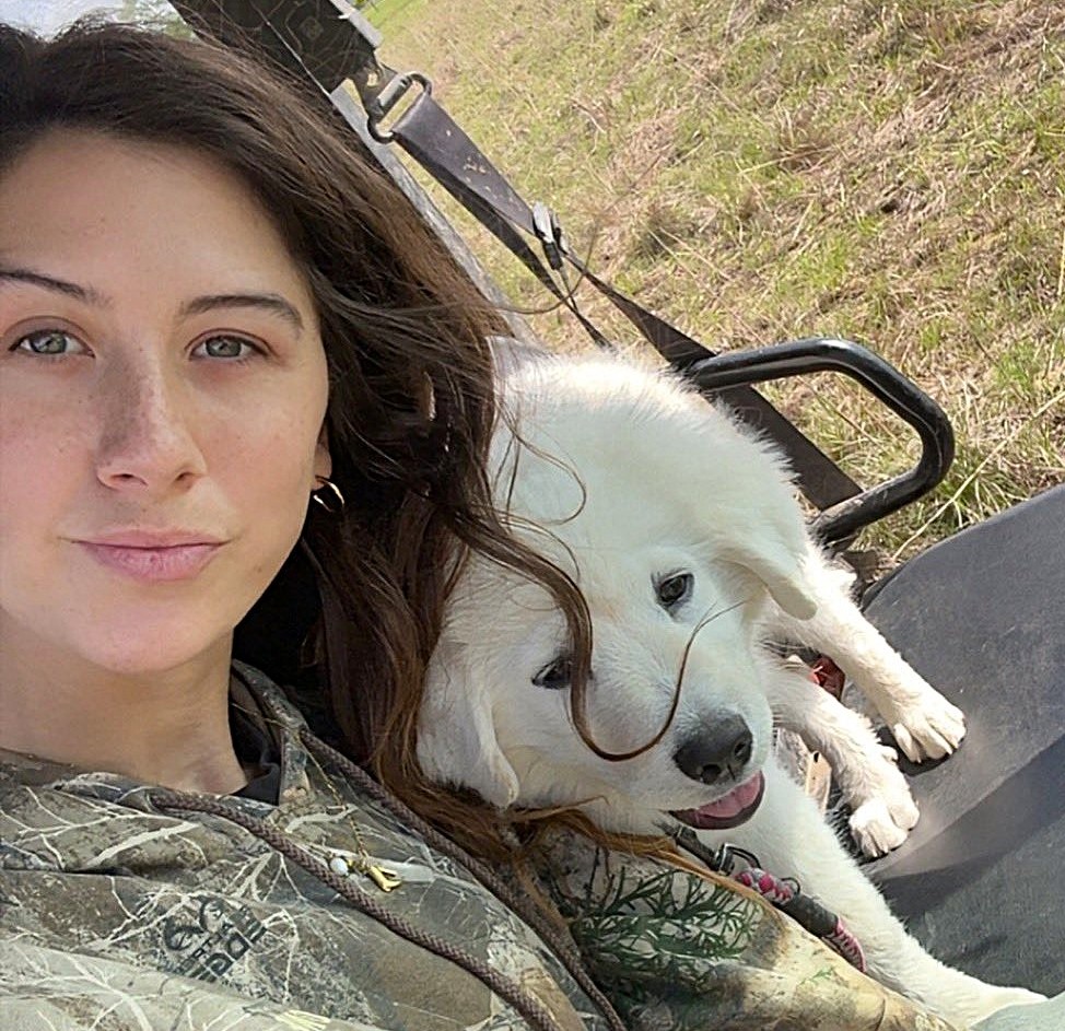 Grazy_Zen's tweet image. #Photography Dhani &amp;amp; her pup😍