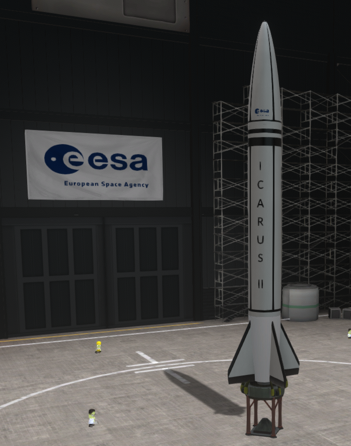 Mae_3o's tweet image. And Icarus II is ready to be assembled.

The next objectives are 140 km in altitude and 150 km downrange. In the simulations everything worked perfectly… but who knows what will happen?

#AAR #LetsPlay #SpaceSim #KSP #KerbalSpaceProgram