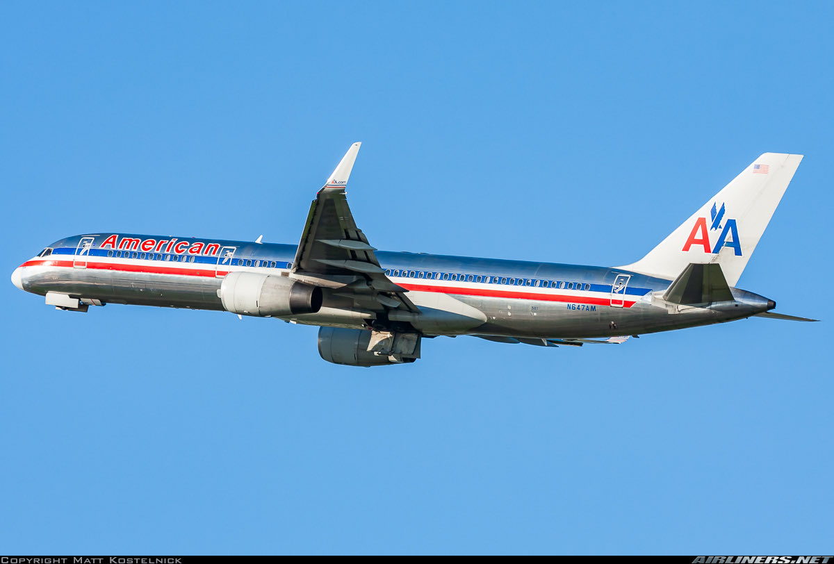 n194at's tweet image. American Airlines 
Boeing 757-223 N546AM
ORD/KORD Chicago O'Hare Intl Airport
June 3, 2010
Photo credit Matt Kostelnick
#AvGeek #Aviation #Airlines #AvGeeks #Boeing #B757 @fly2ohare #ORD #Chicago #American @AmericanAir