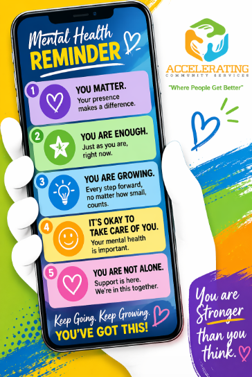 AcceleratingCS's tweet image. In case you didn’t hear it this week… 🧠💬

Take a breath. Release the week. Protect your peace this weekend. 🤍
We’ll be here when you’re ready.

#MentalHealthReminder #YouMatter #WellnessCheck #ItsOkayNotToBeOkay #CommunitySupport #FridayVibes #ResetAndRecharge