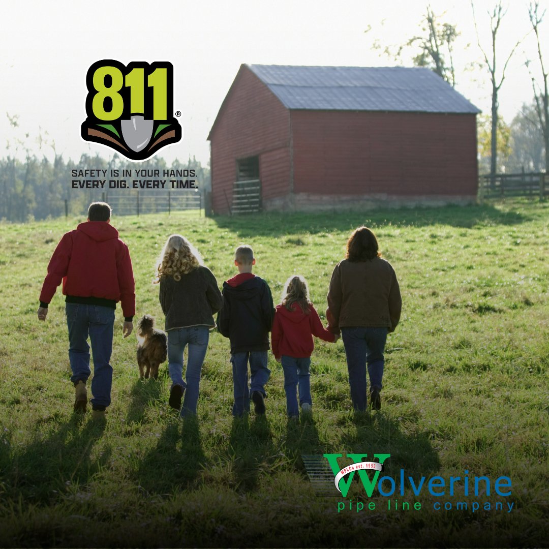 wolverinepipe's tweet image. April is National Safe Digging Month — and with planting season upon us, this is the perfect time for farmers to remind themselves of their responsibility to plan ahead when digging projects begin.

Learn More at farm811.org.

#SafeDiggingMonth #Call811 #FarmSafety