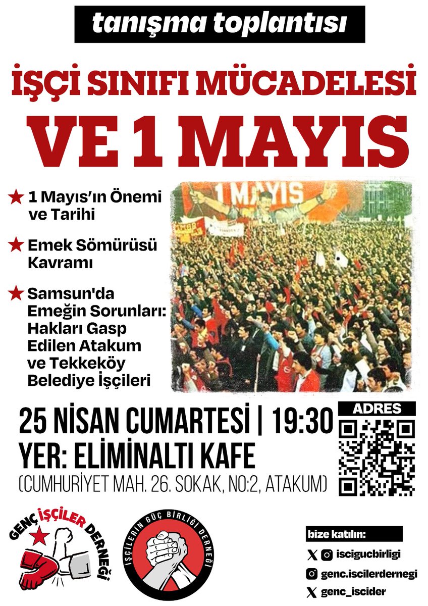Genç İşçilerin Güç Birliği Derneği tweet media