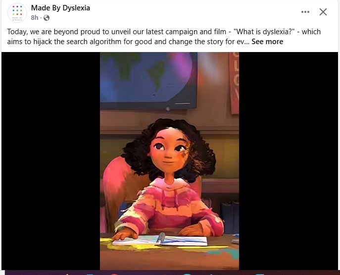 DEKSdyslexia's tweet image. Made By Dyslexia.  'What is Dyslexia' is the ONE film every parent, teacher and child should see.
📷 Please visit whatisdyslexia.org , Watch, Like, Share &amp;amp; Review it, to top every search. #dyslexia #whatisdyslexia #dyslexiasupport #dyslexianews #dyslexiasearch #DEKSdyslexia