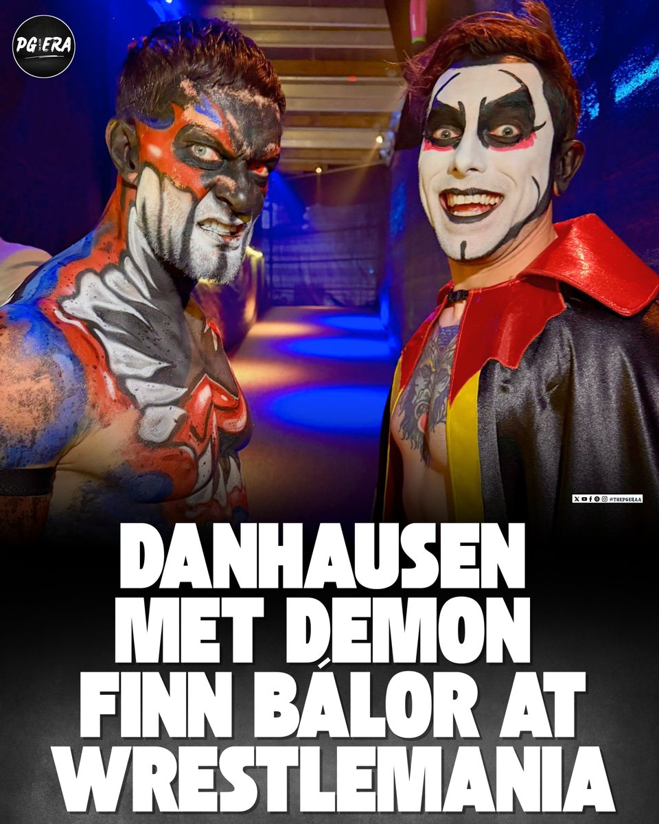 Danhausen met Demon Finn Bálor 🔥
